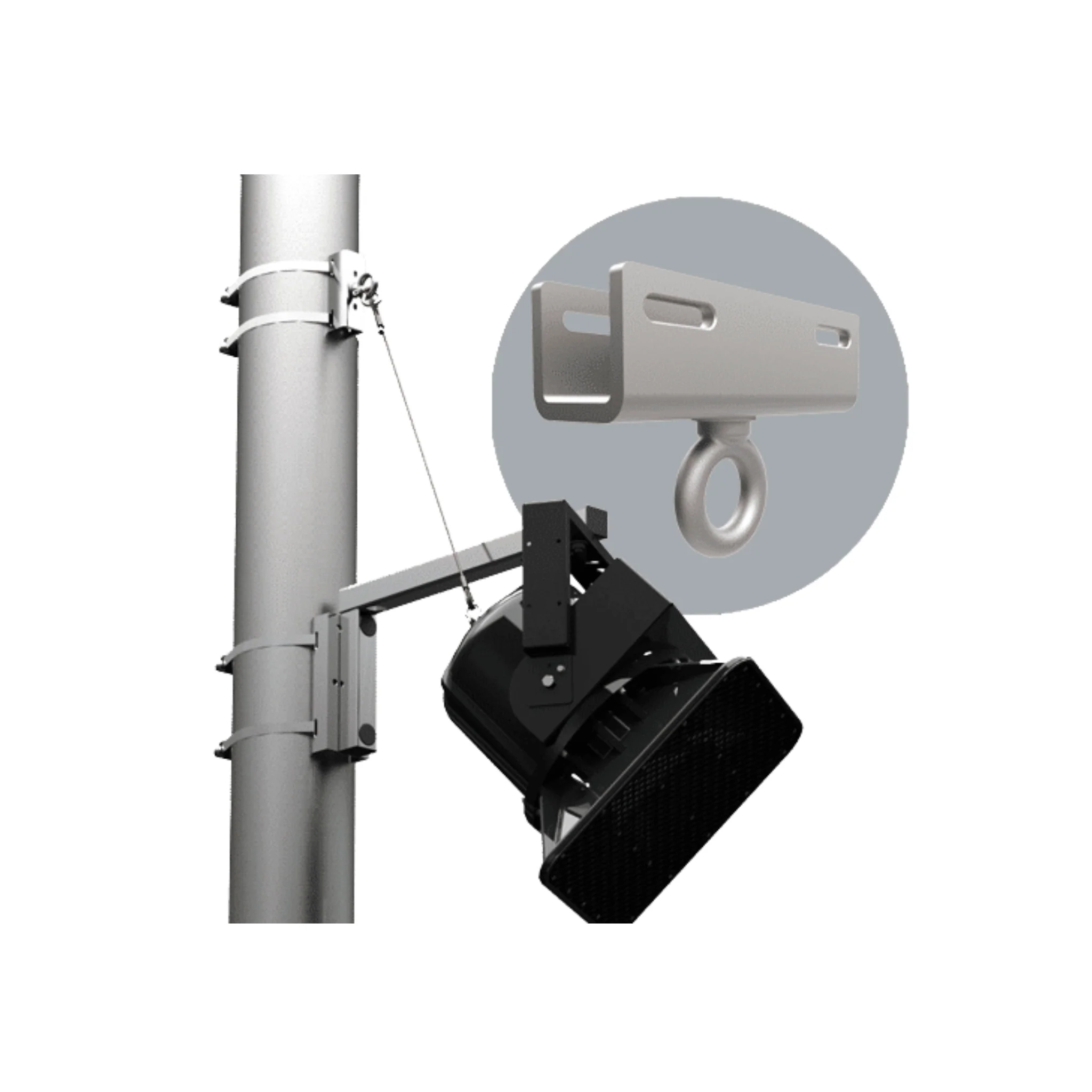 Adaptive Technologies PoleStar, Safety Anchor, Pole Bracket