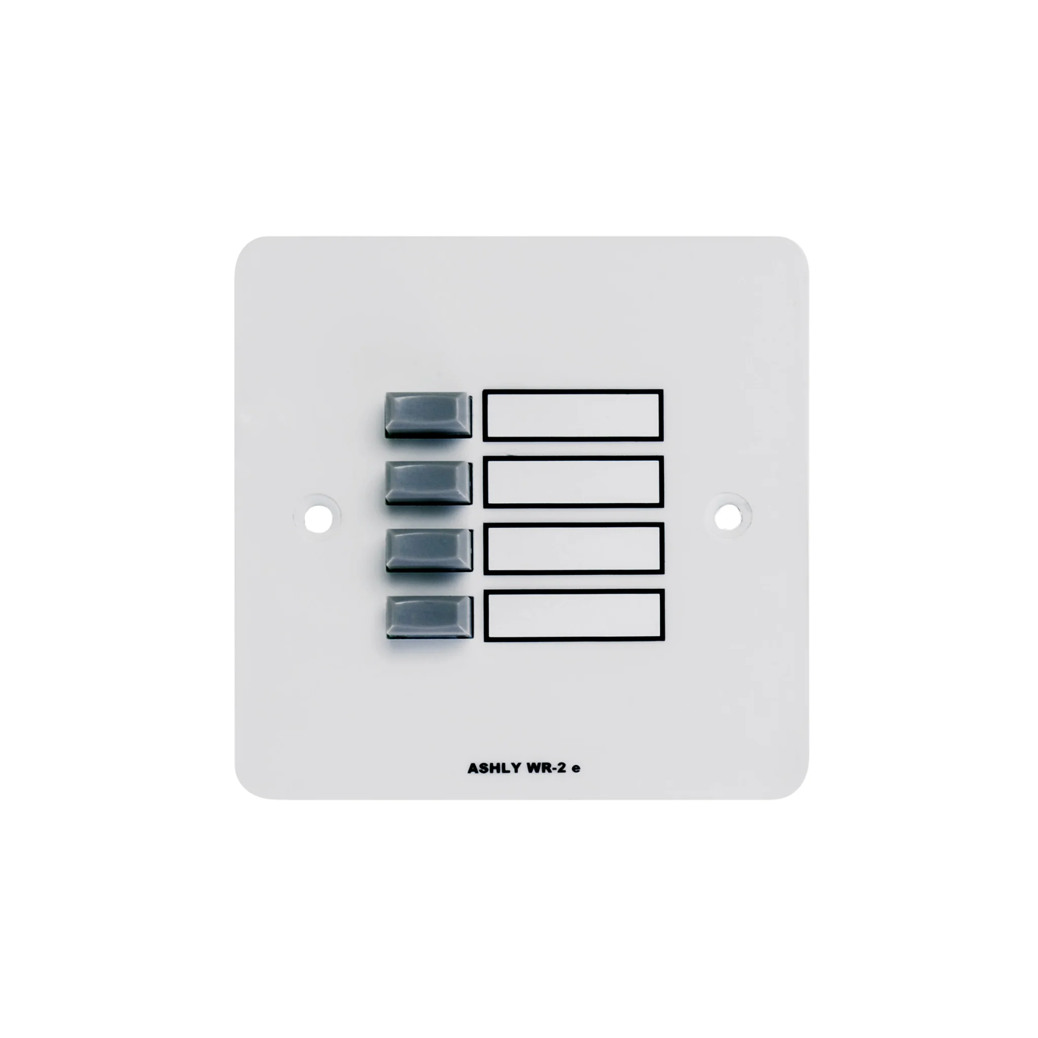 Ashly 4-position preset recall wallplate remote