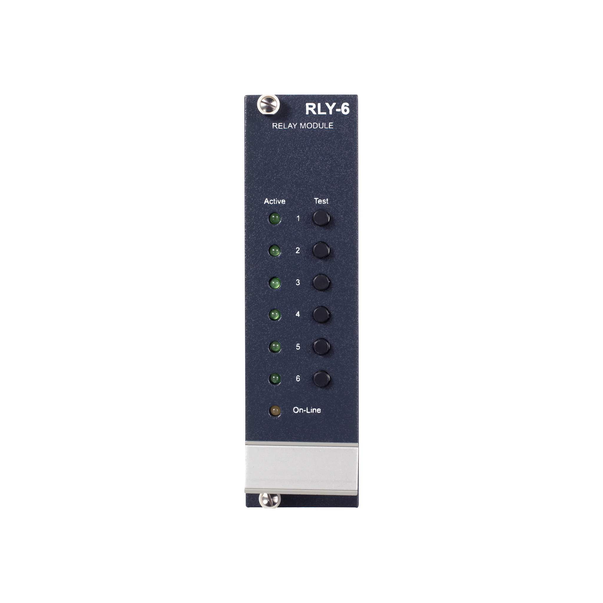 Clear-Com 6 SPDT Relay Control Module: Relay control interface module (six SPDT relays)