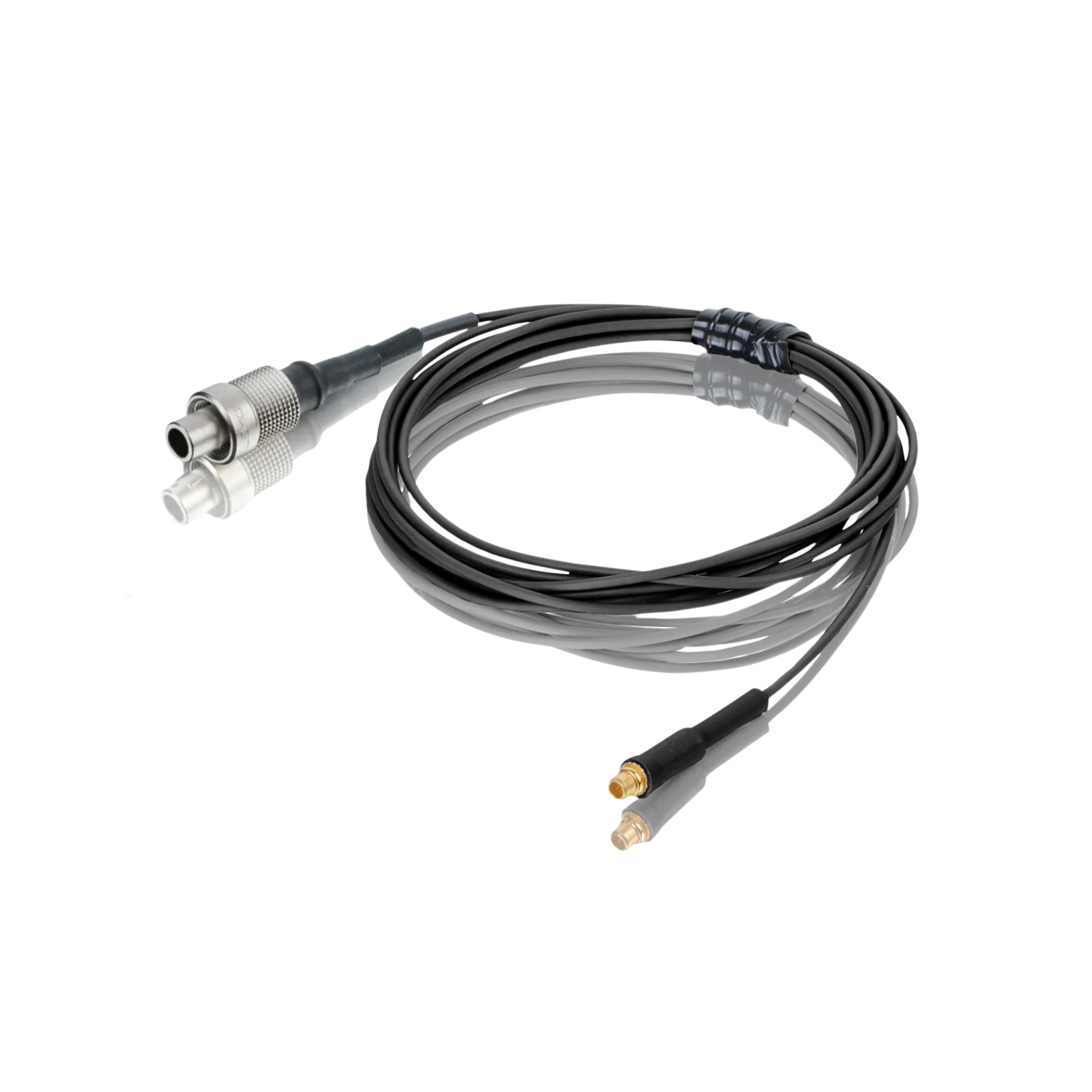 Countryman E6CABLEB2S2 E6 cable wired for Sennheiser SK2000, 2mm Black