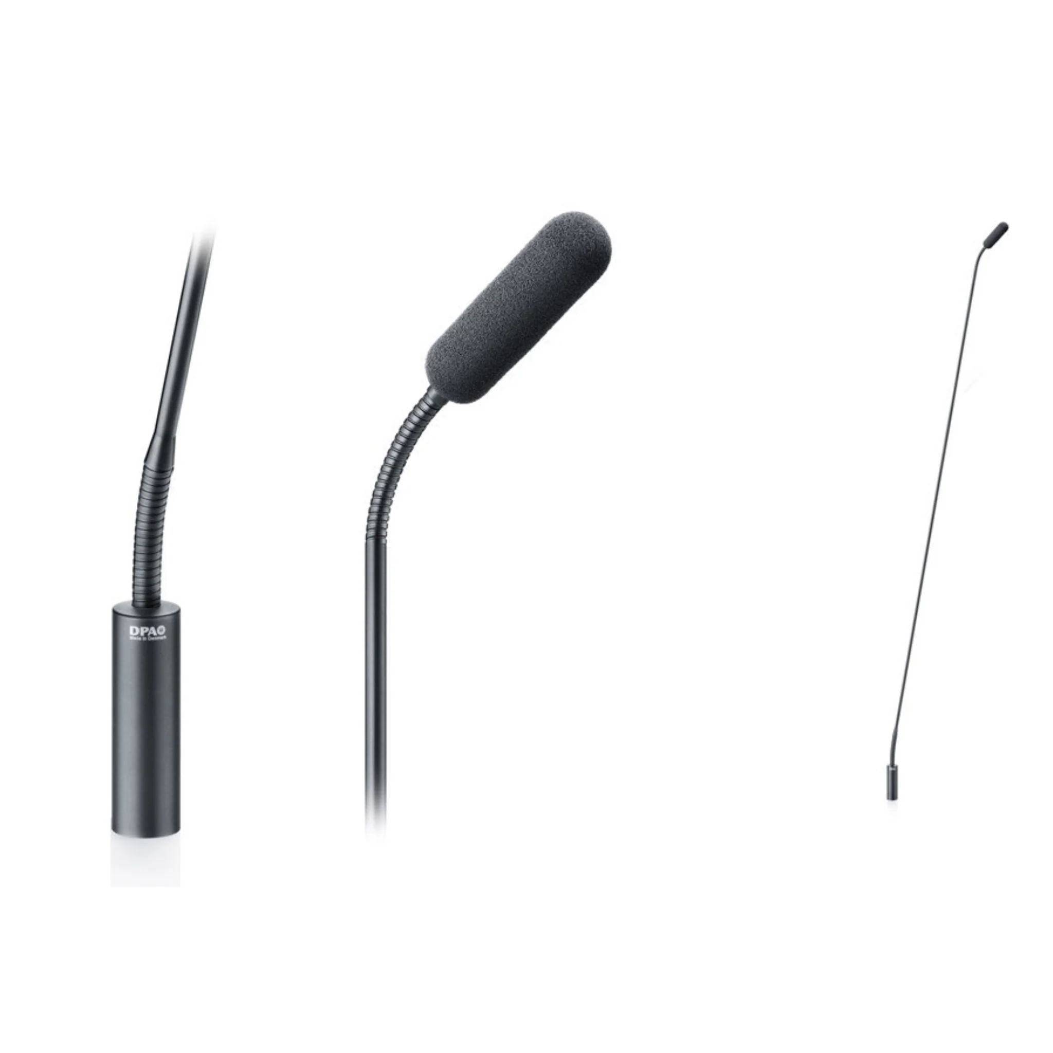 DPA 4098 CORE Supercardioid Mic, Black, XLR, 122 cm (48 in) Boom, top and bottom Gooseneck