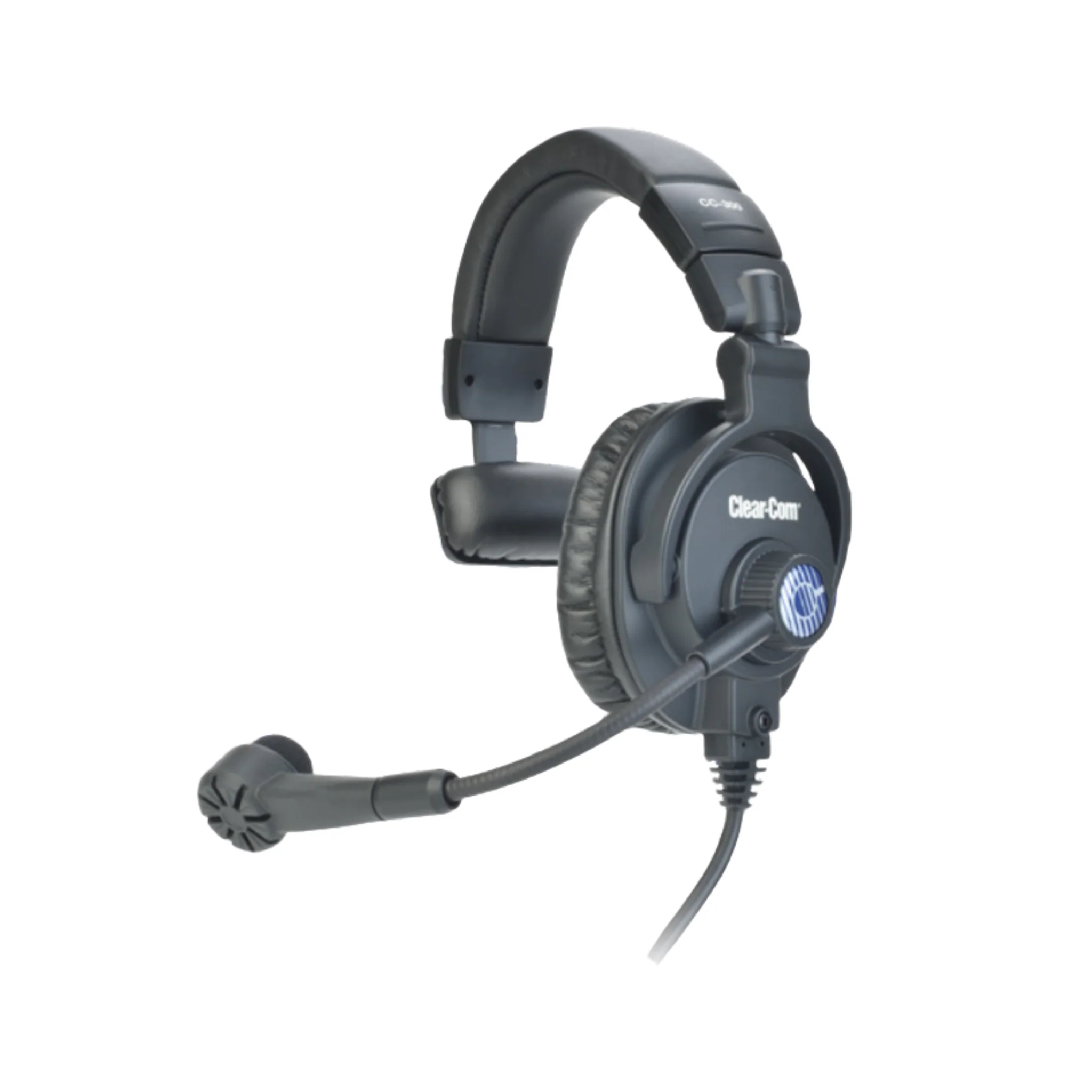 Clear-Com Headset: Single Ear, Medium weight, Mini DIN (M) 4 pin