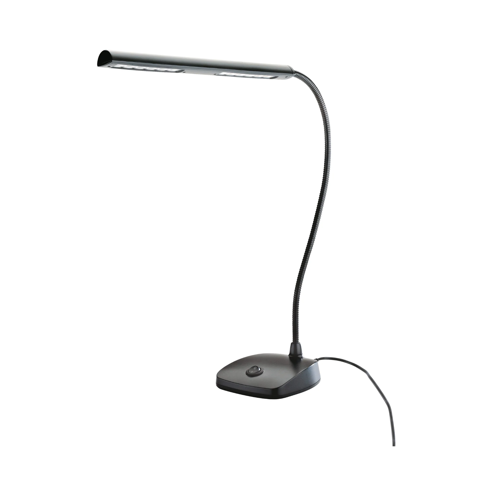 K&M 12296 LED piano lamp, black