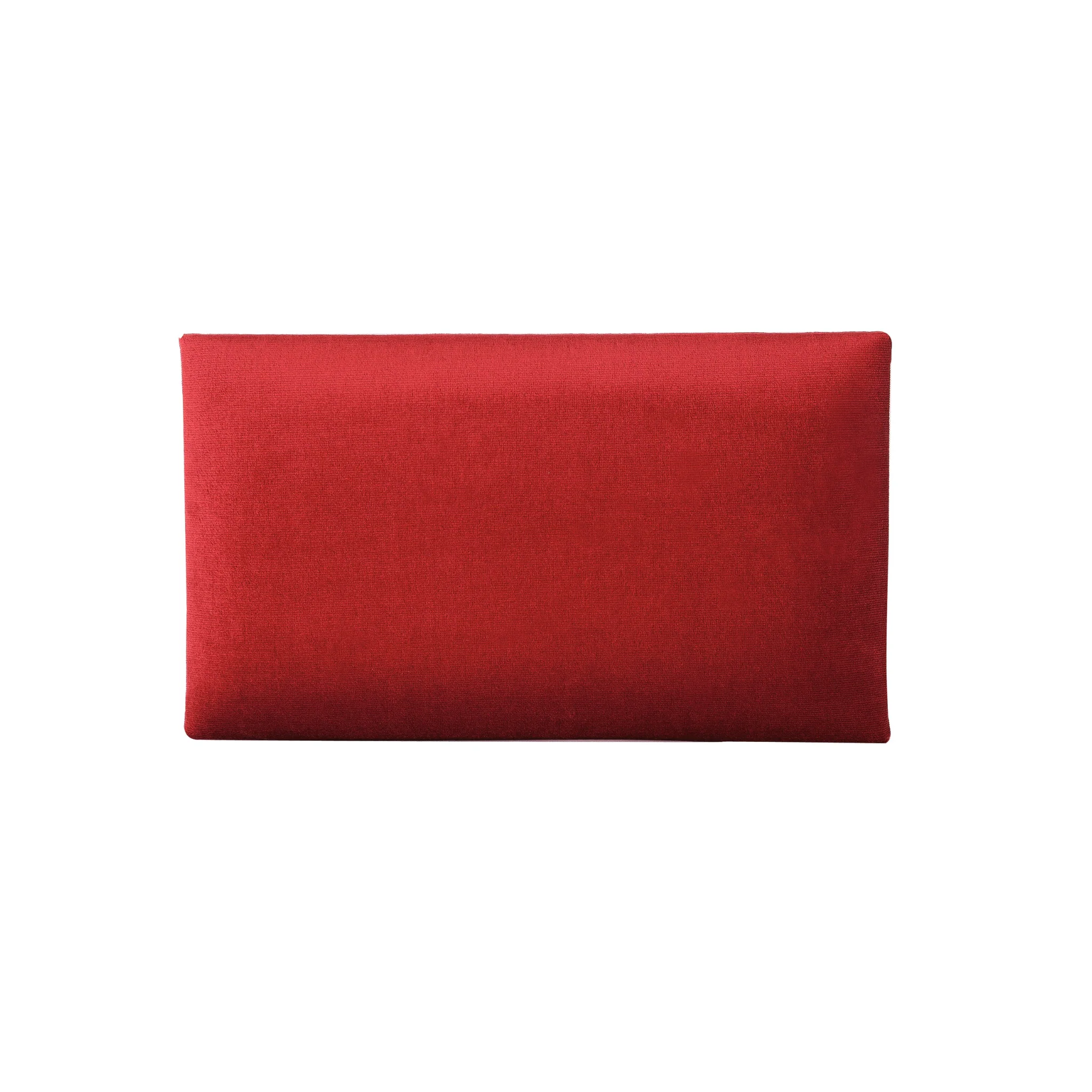 K&M 13802 seat cushion, velvet, red