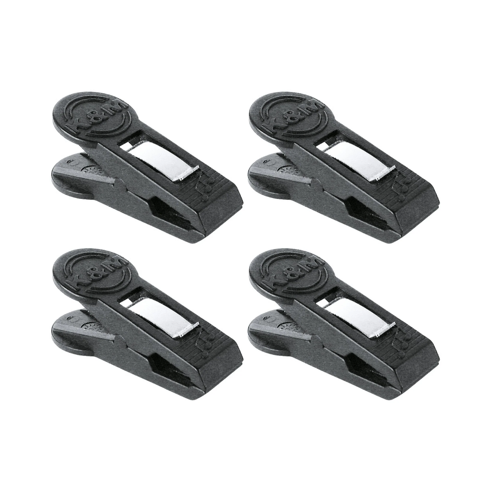 K&M 16060 sheet music clip (pack of 4), black