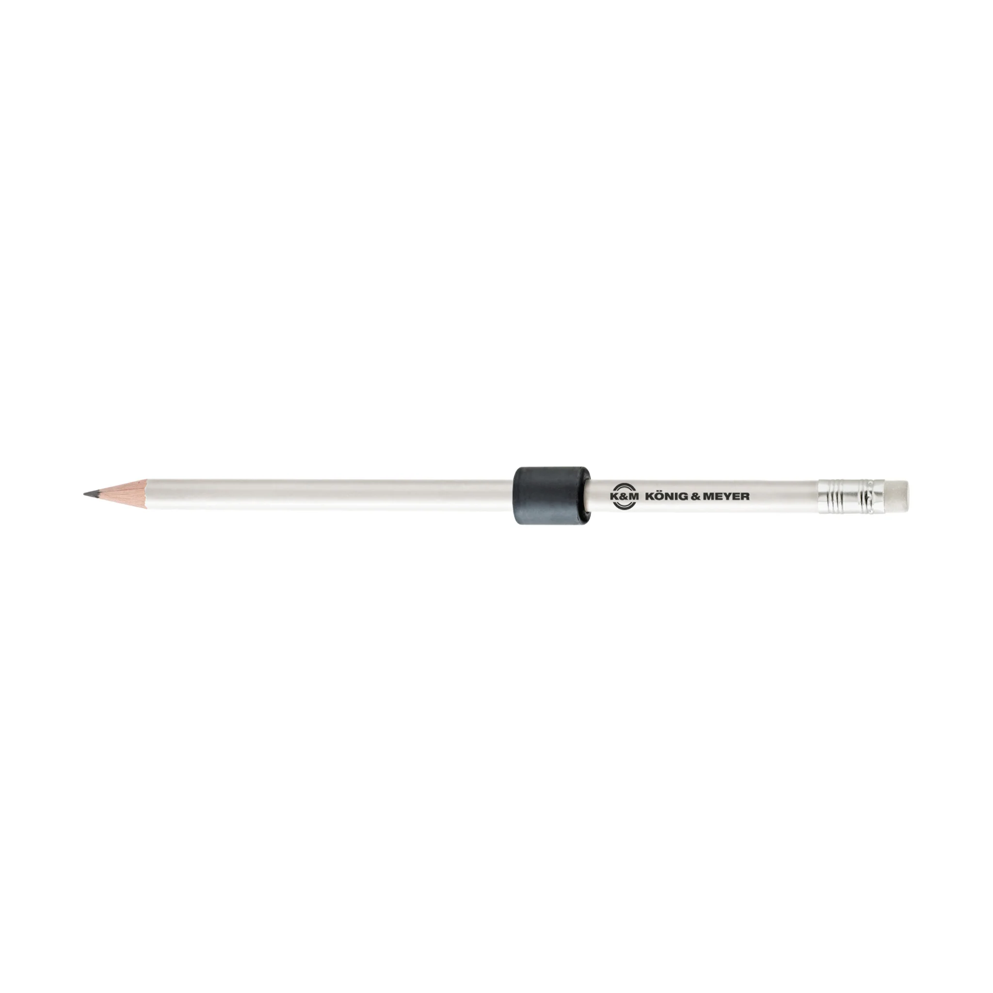 K&M 16099 Holding magnet with pencil, white