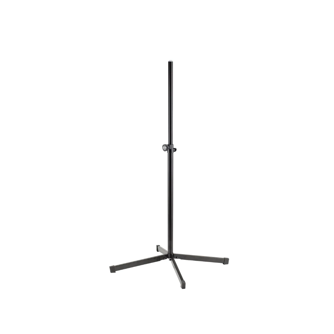 K&M 19500 speaker stand with flat footprint, black - Image 2
