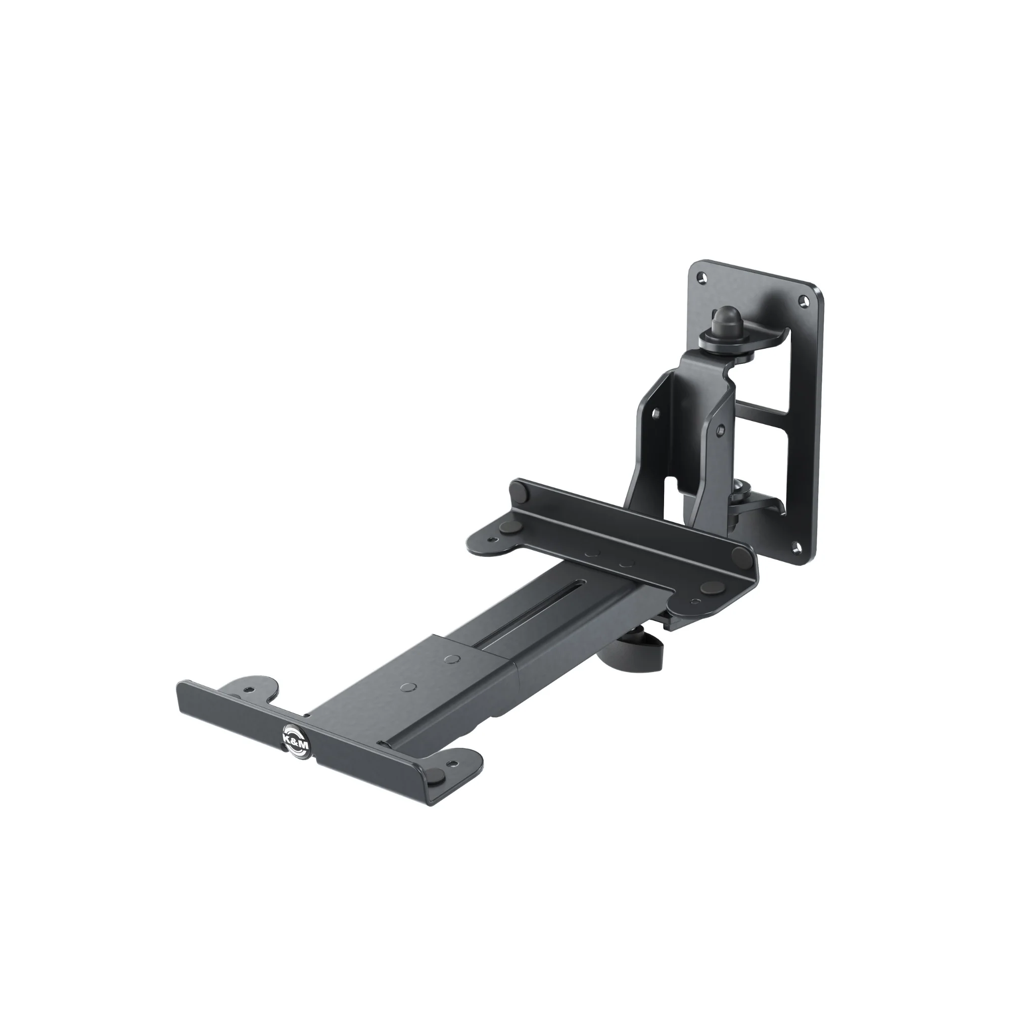 K&M 24166 speaker wall mount M, black
