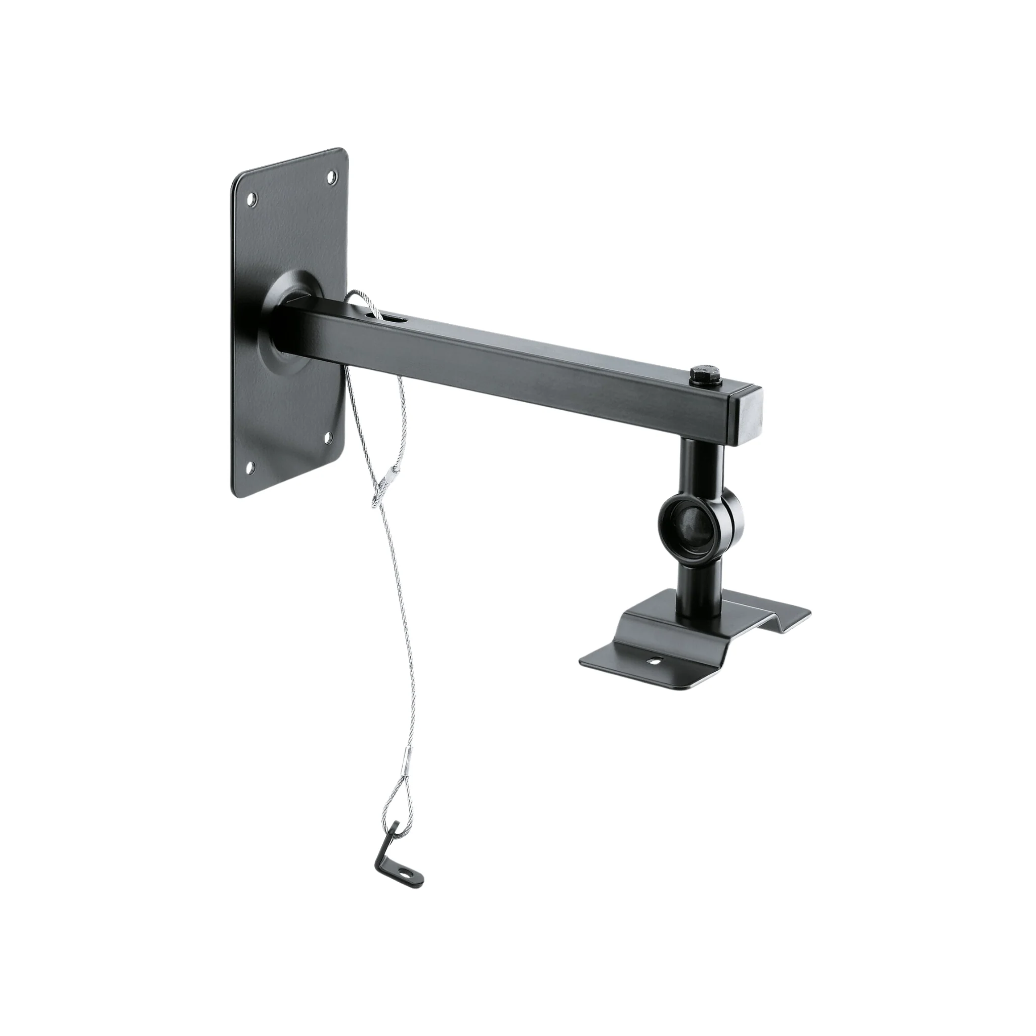 K&M 24195 speaker wall mount, 15kg max, black - Image 2