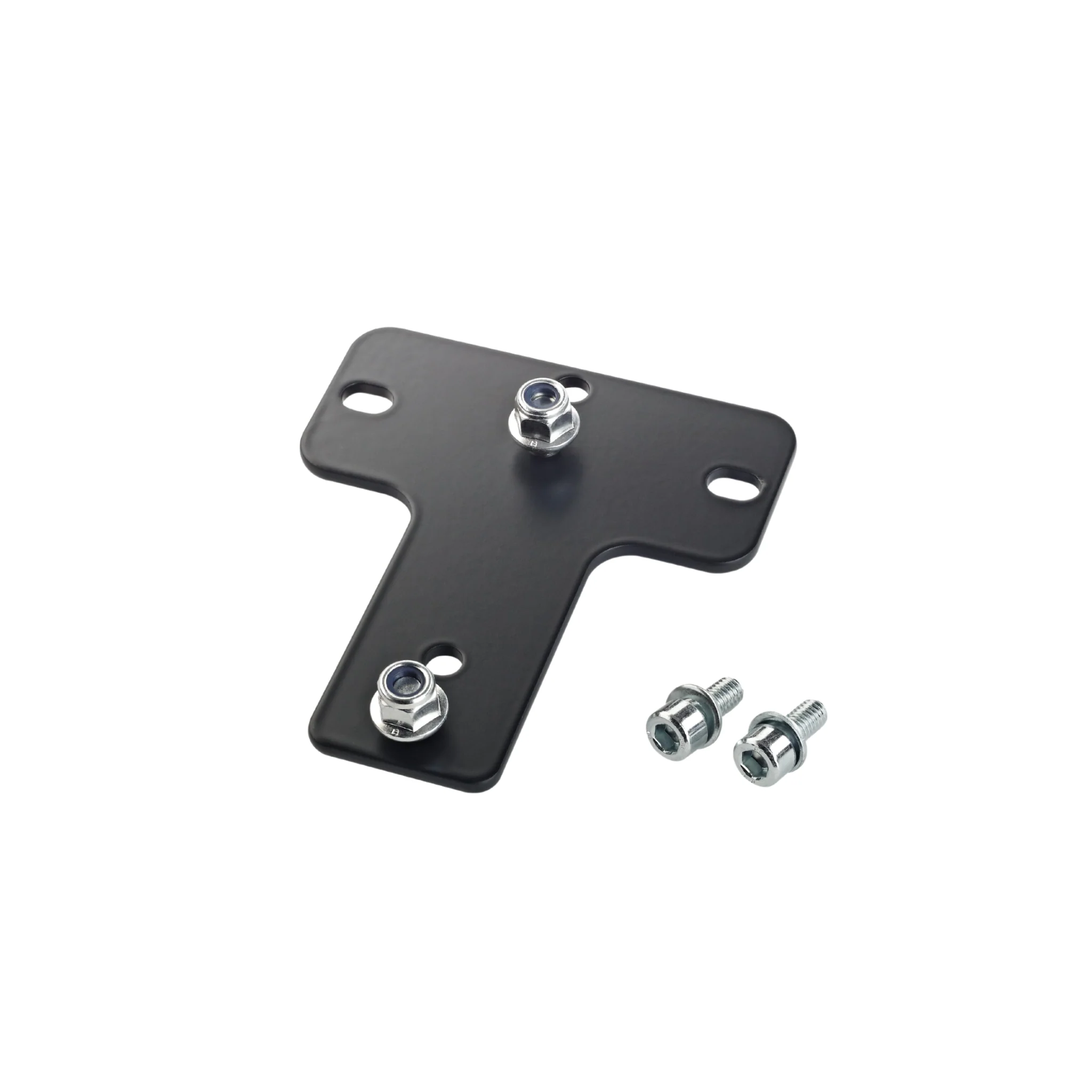 K&M 24359 adapter panel 6, black