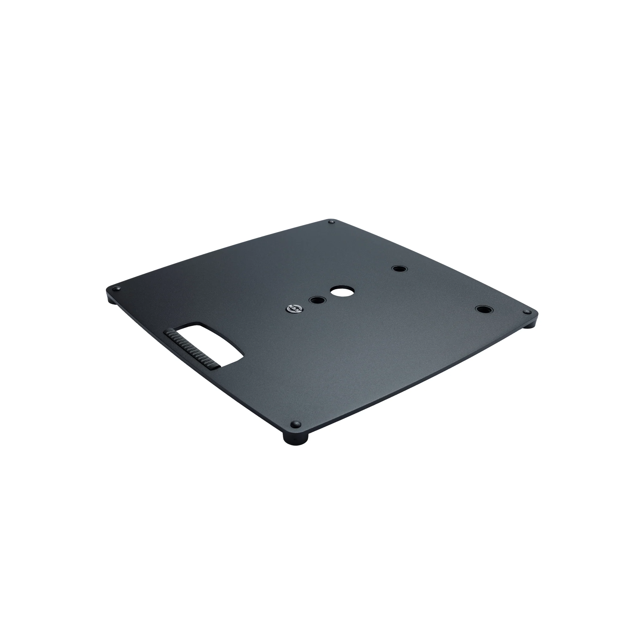 K&M 26713 Base plate M (3 x M20), black