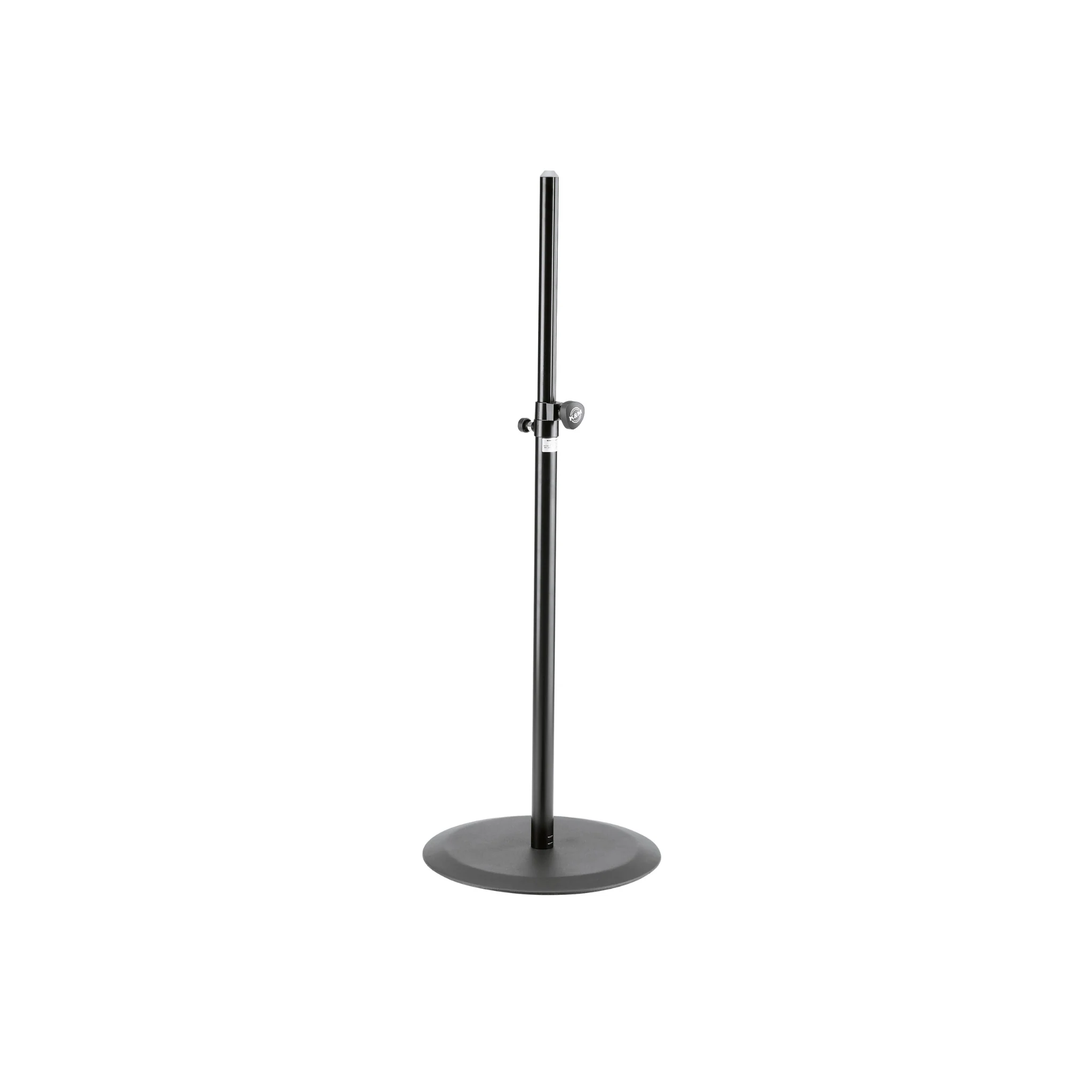 K&M 26735 speaker stand with round base, black - Image 2