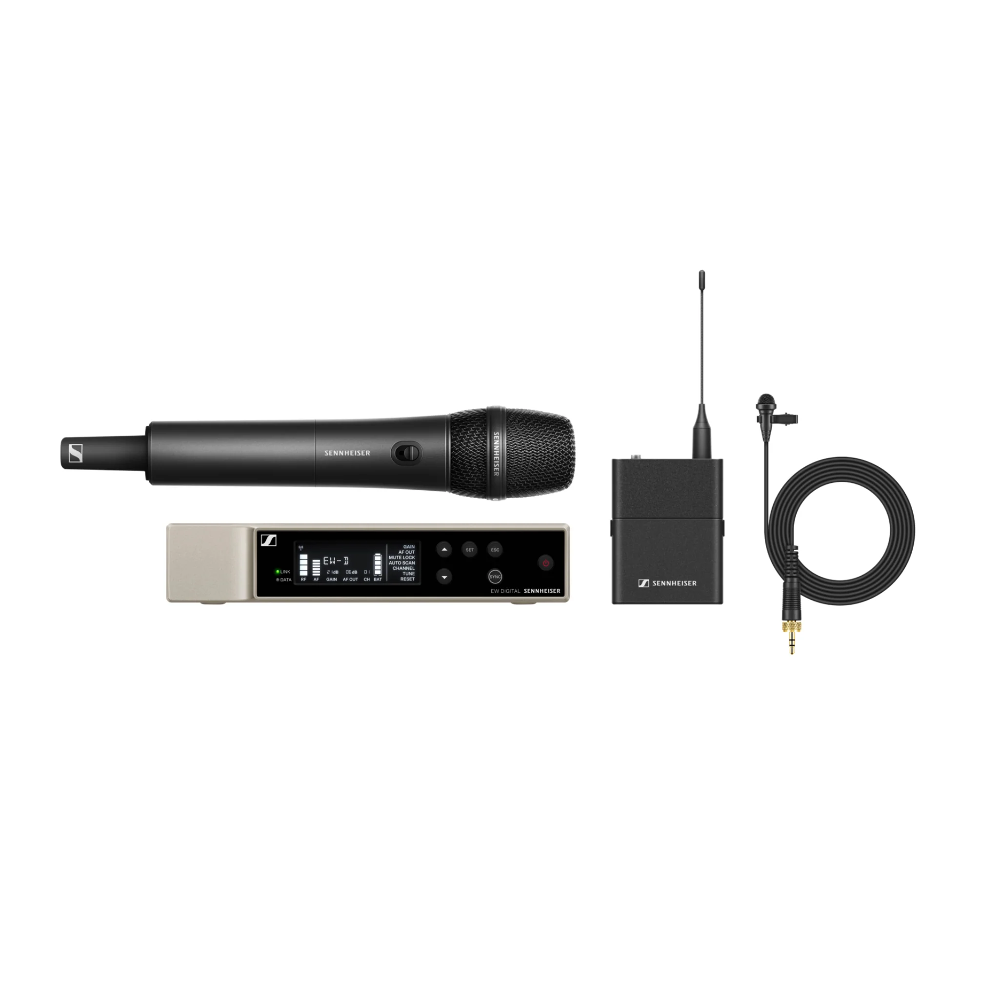 Sennheiser EW-D ME2/835-S SET (R1-6) Digital wireless lavalier/vocal combo set