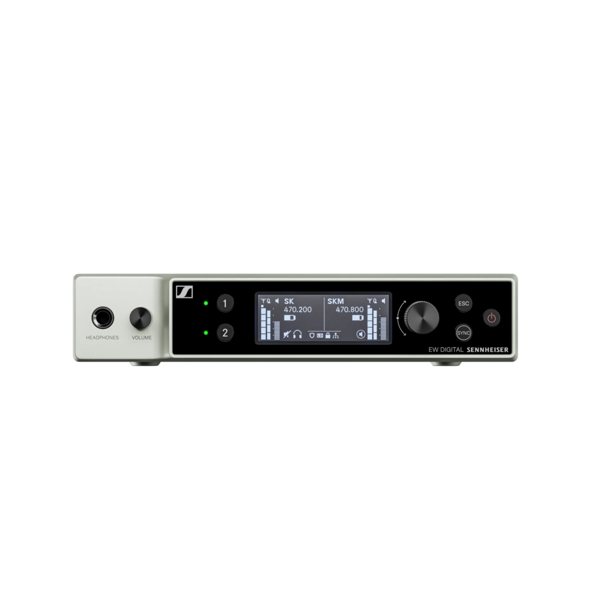 Sennheiser EW-DX EM 2 (Y1-3) 2 channel half-rack (9,5“) non-Dante® receiver