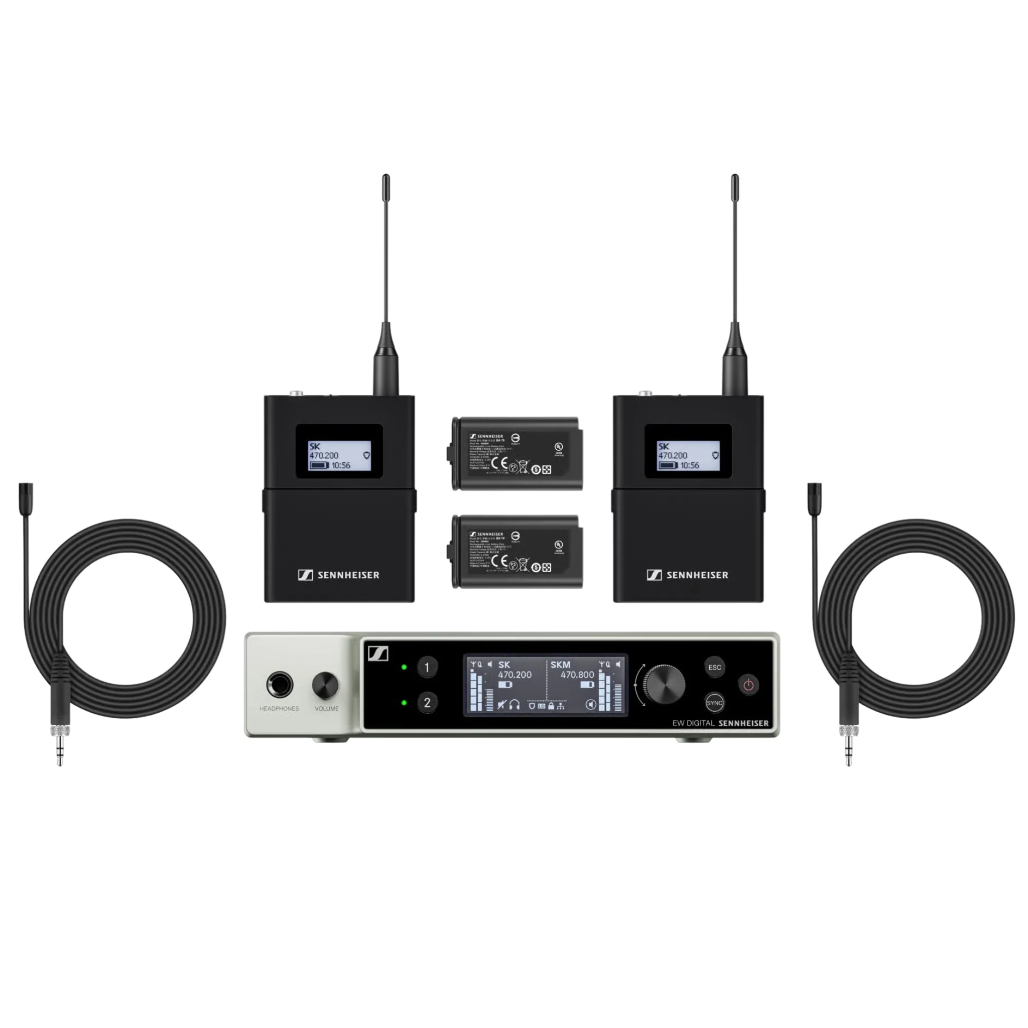 Sennheiser EW-DX MKE 2 SET (Q1-9) Digital wireless lavalier set
