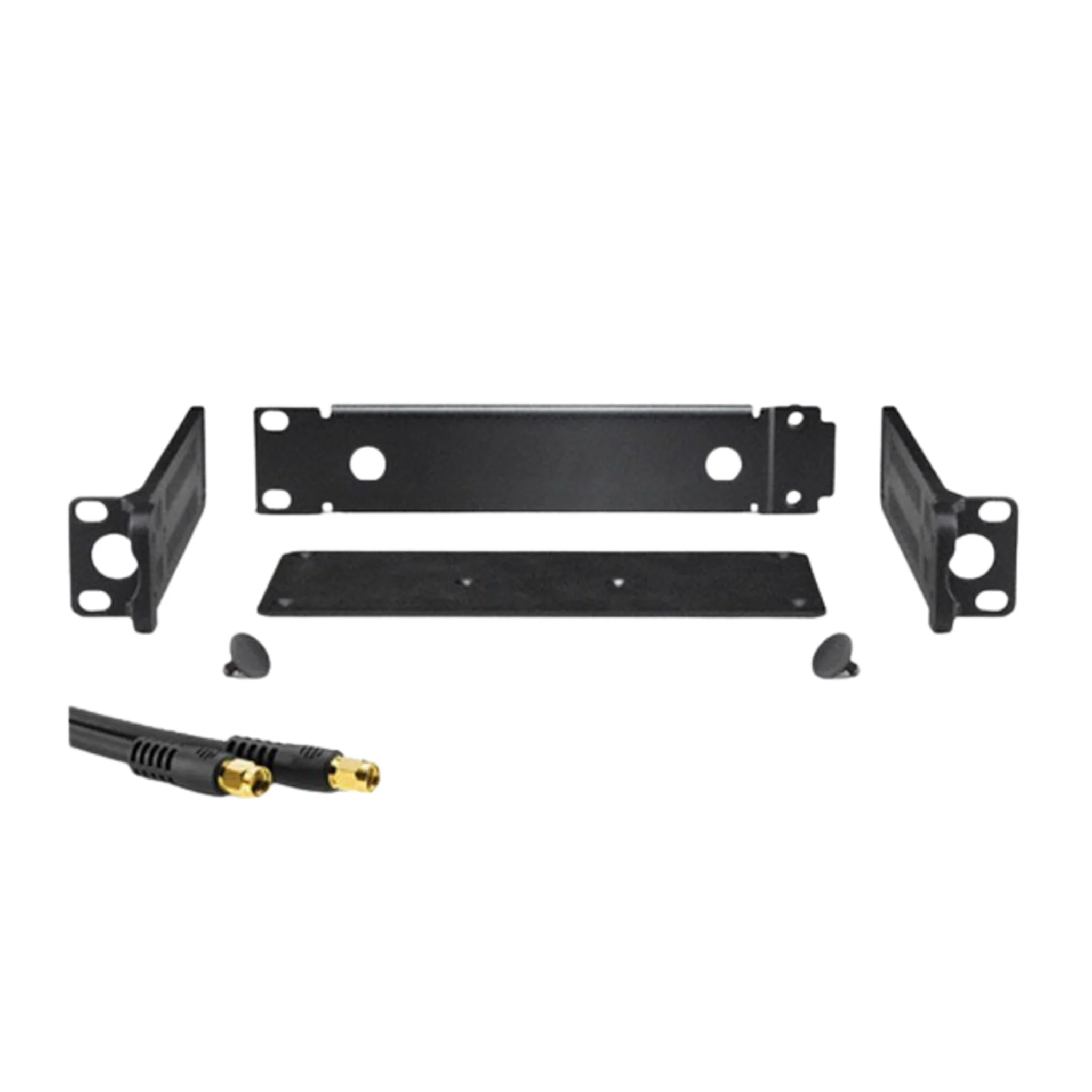 Sennheiser GA 4 Rack mounting kit for EM D1 and SL rack receiver DW, includes antenna front mounting