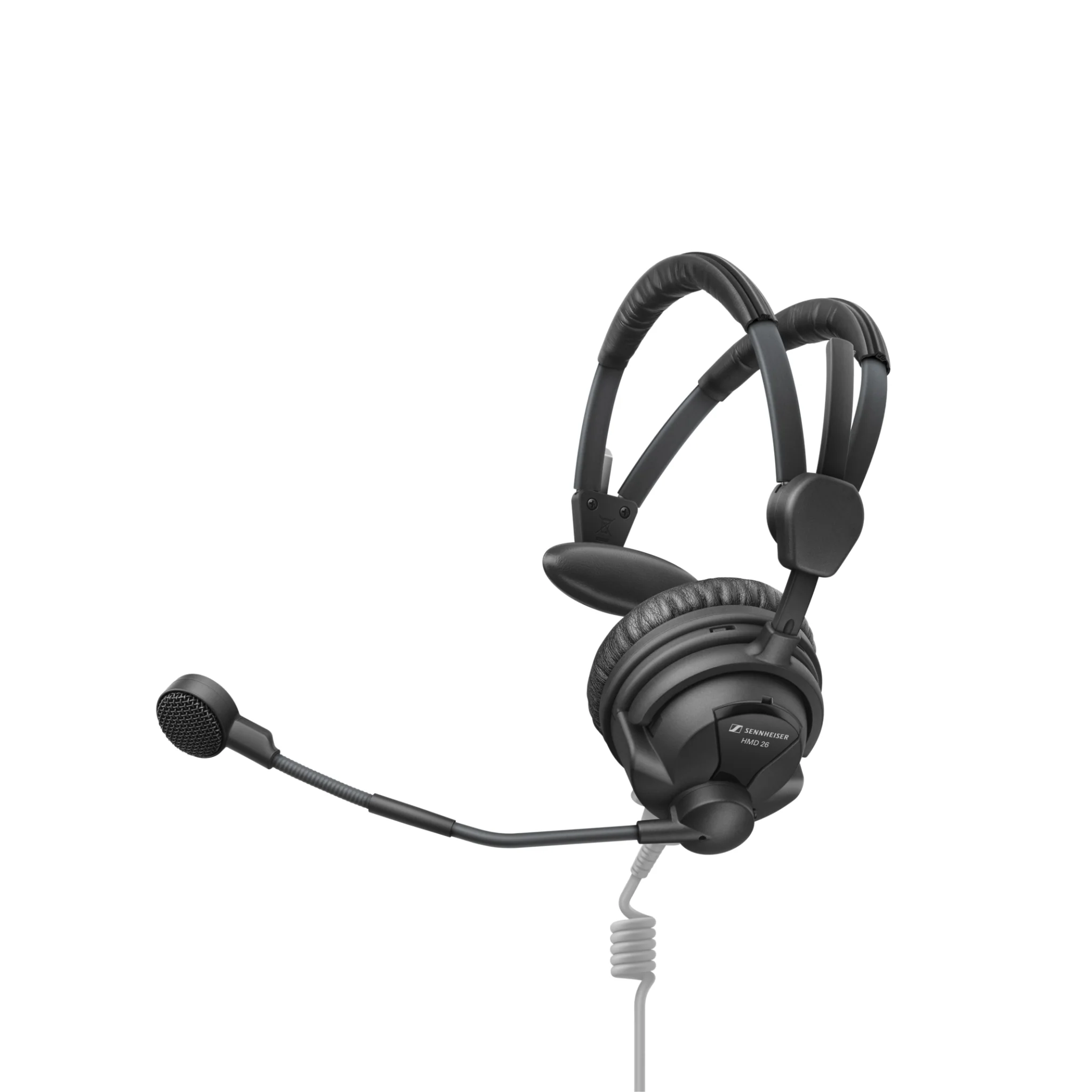 Sennheiser HMD 26 S Closed on-ear headset for outdoor broadcast application, single sided