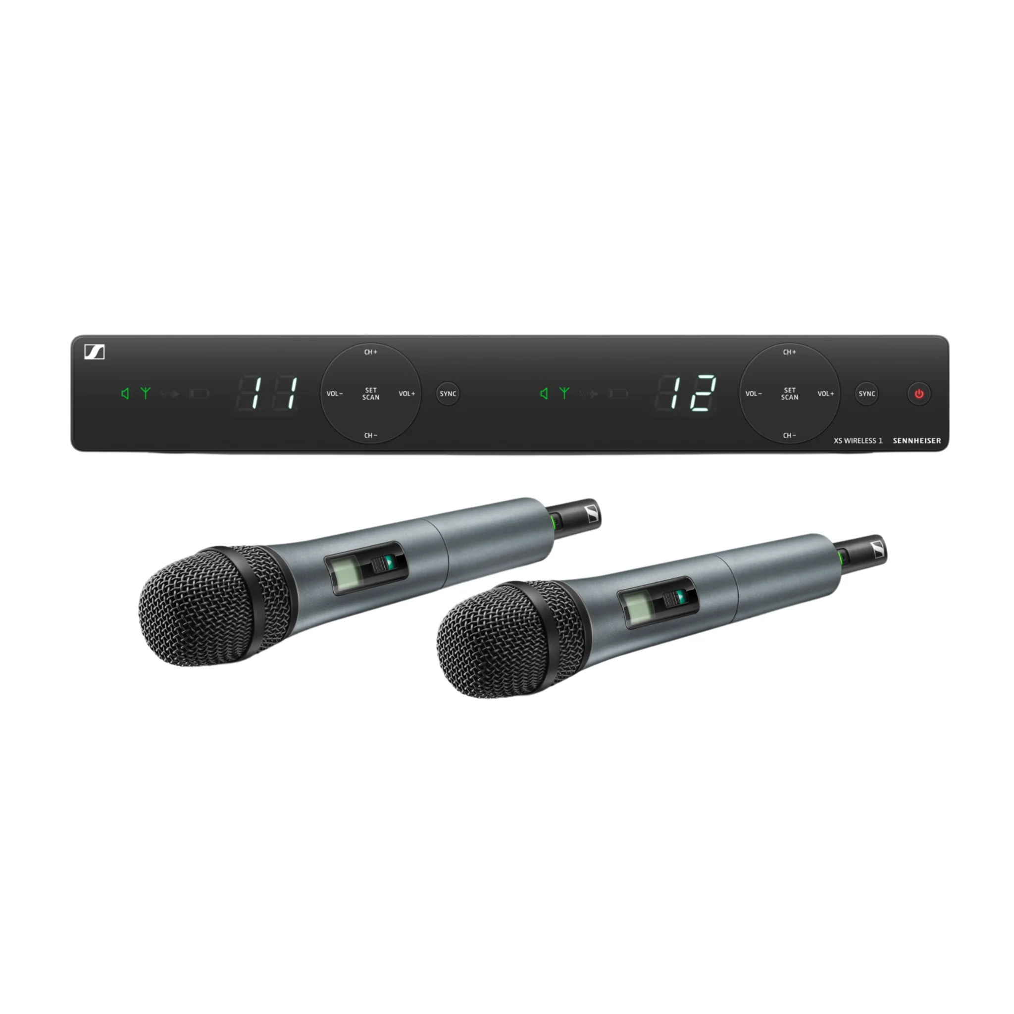 Sennheiser XSW 1-835 DUAL-B Wireless dual vocal set