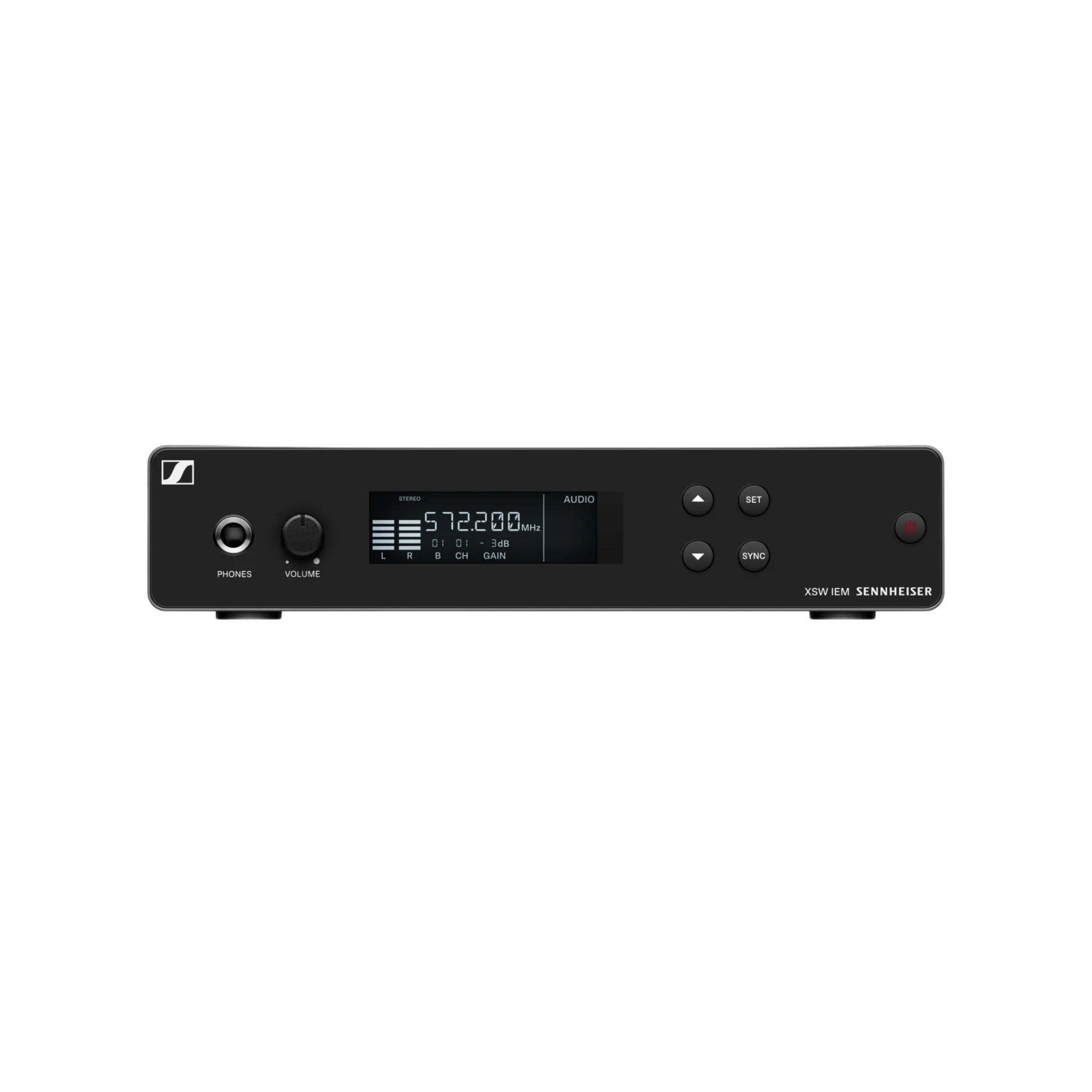 Sennheiser XSW IEM SR (B) Single half-rack stereo UHF transmitter, rugged metal housing – part of