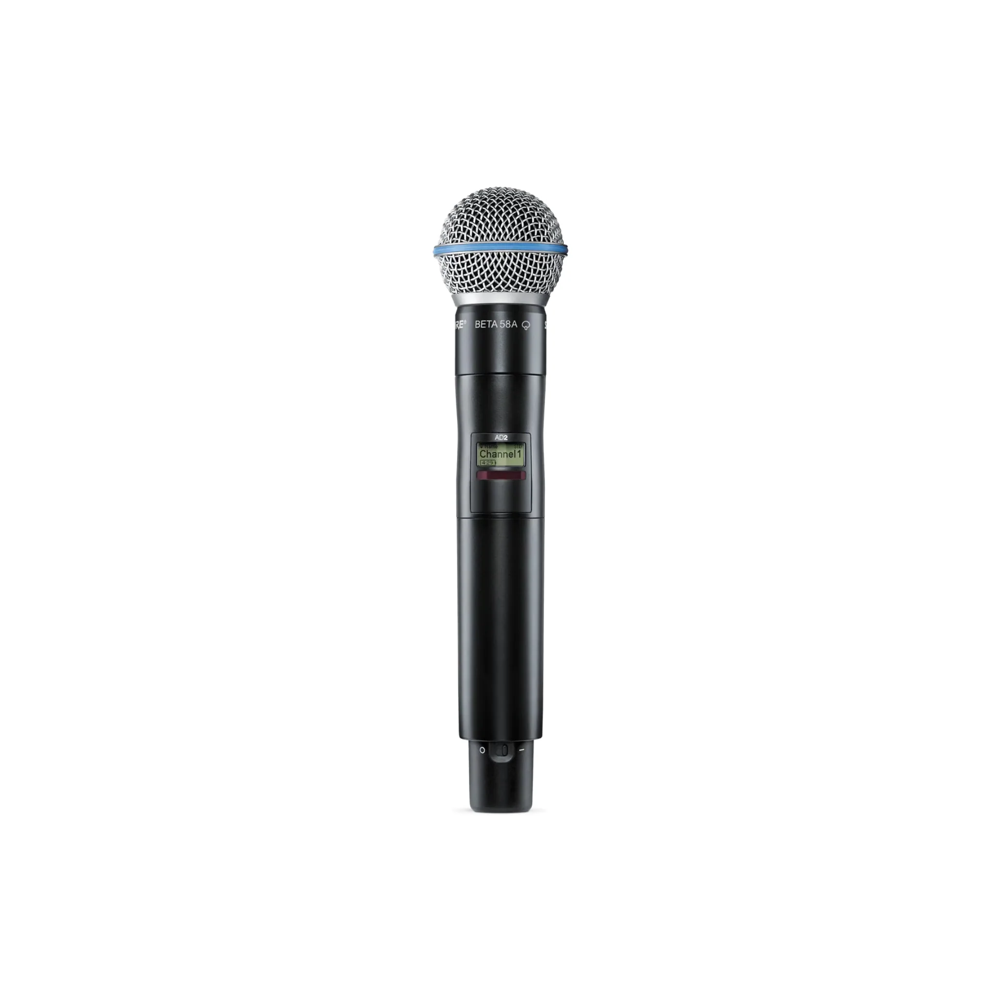 Shure AD2/B58A Axient Handheld Transmitter with BETA58 Capsule (470-636 MHz)