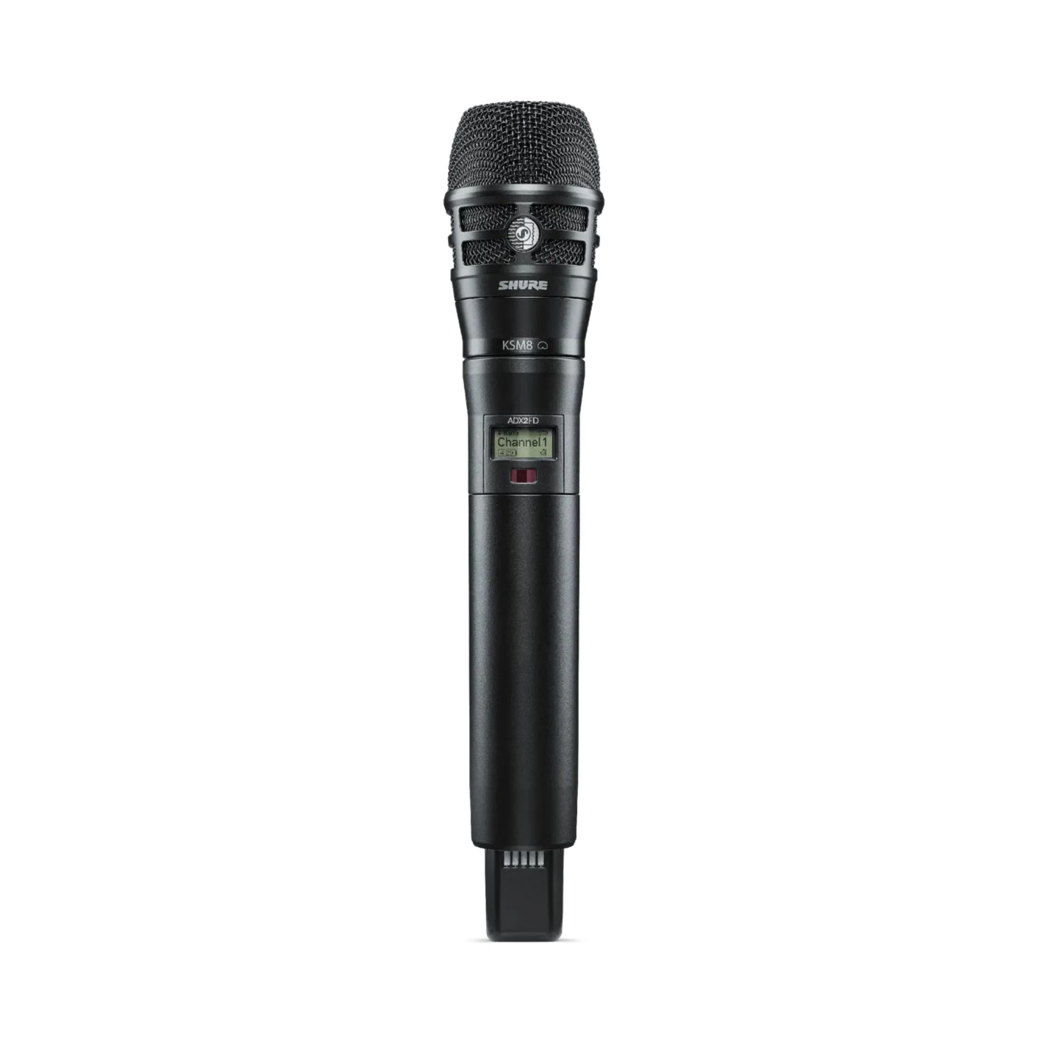 Shure ADX2FD/K8 Axient Digital handheld transmitter with KSM8 capsule (470-636 MHz) (black)