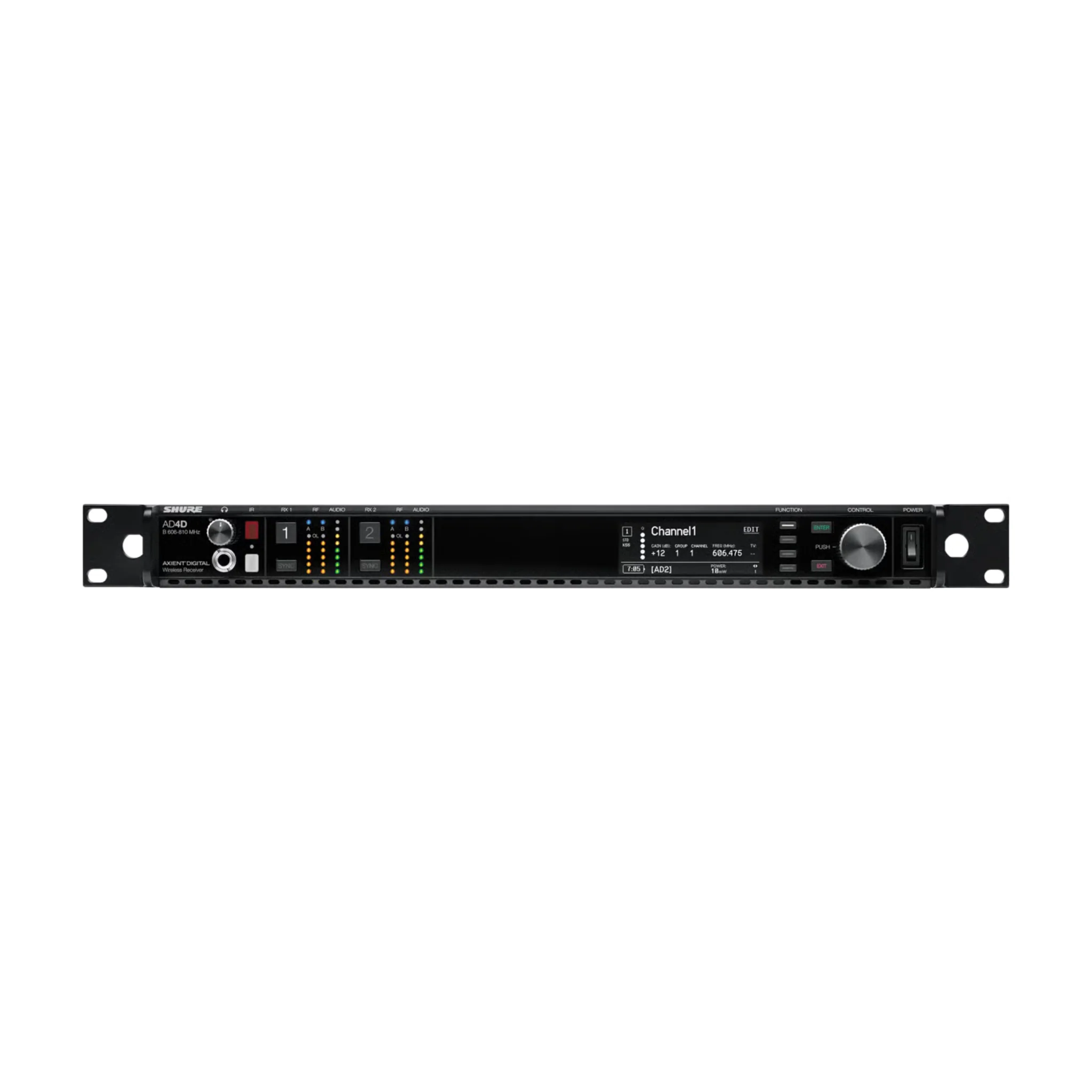 Shure AD4D Axient Digital two channel receiver (960-1000 MHz)