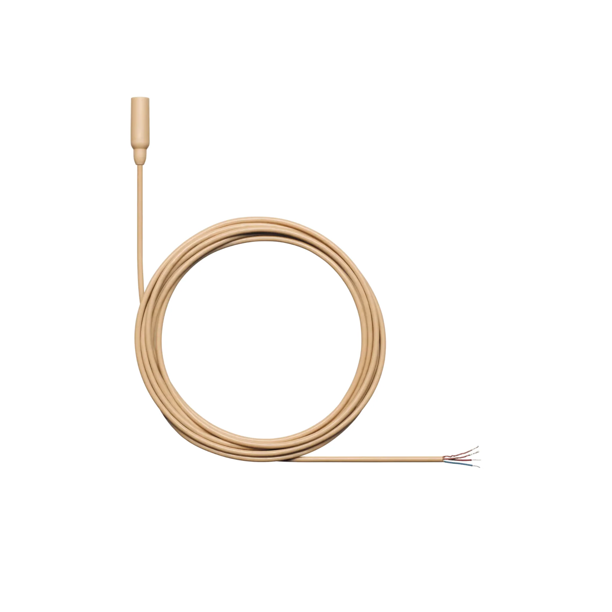 Shure TwinPlex™ TL48 Subminiature Lavalier Microphone Open cable ends Tan